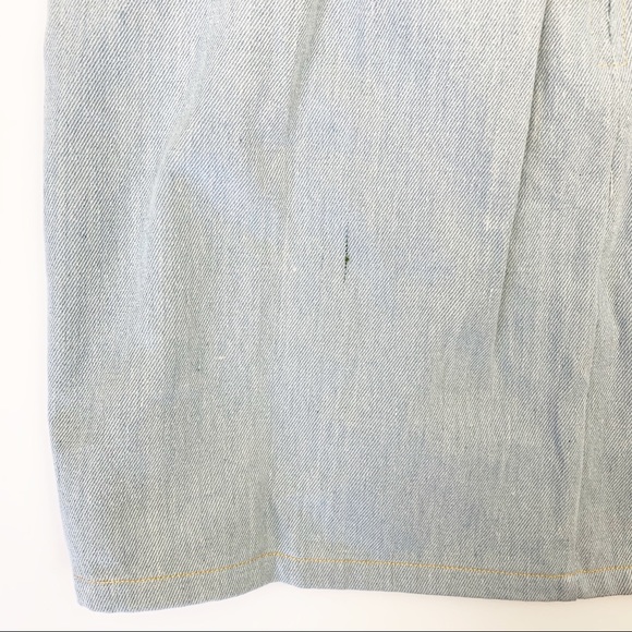 Superdown Pamela denim skirt; Adjustable lace-up - Picture 7 of 11